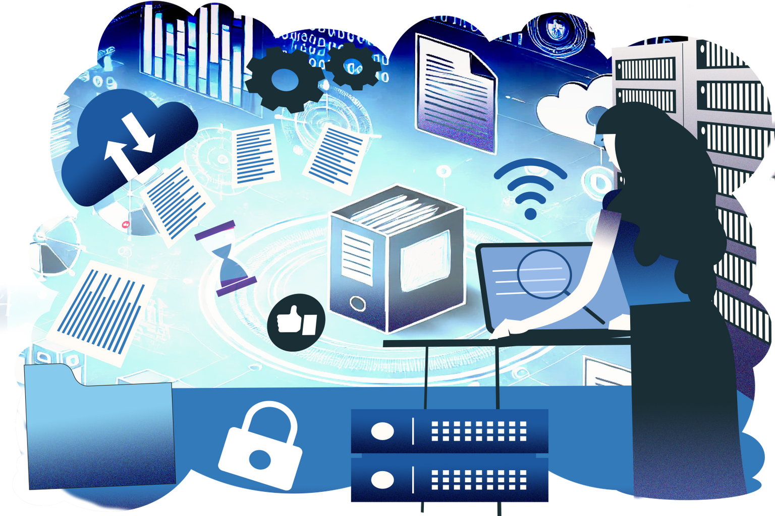 Il futuro verde dell'archiviazione digitale: articolo di Patrizia Sormani per HRM